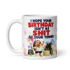 Funny Tennis Birthday Mug – Shit At Tennis Mugs