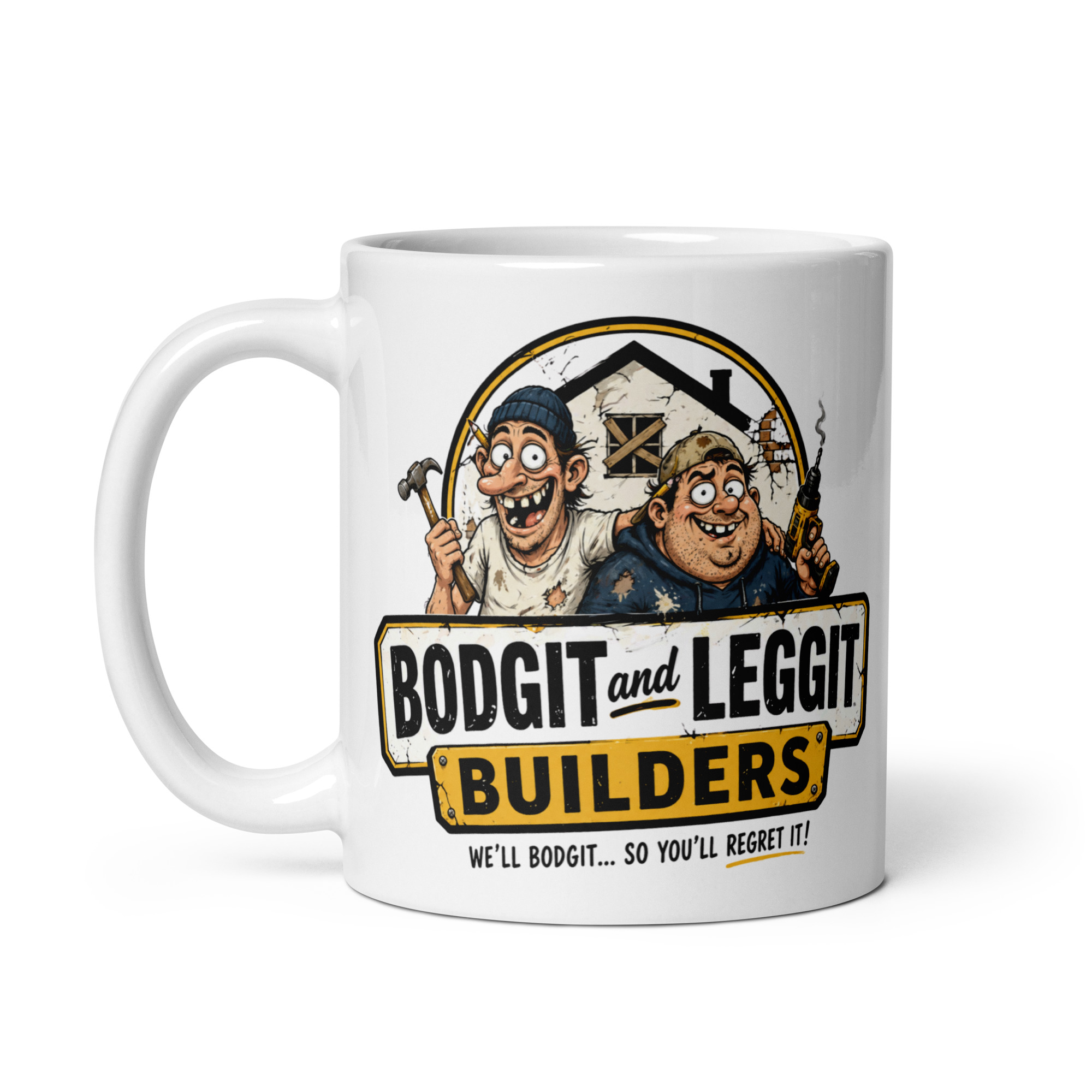 Builders Mugs Bodgit & Leggit Builders Mug