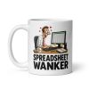 Spreadsheet Wanker Mugs Secret Santa Gift For Office Nerd