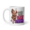 Working Harder Than An Ugly Stripper Mug Office Mugs Funny