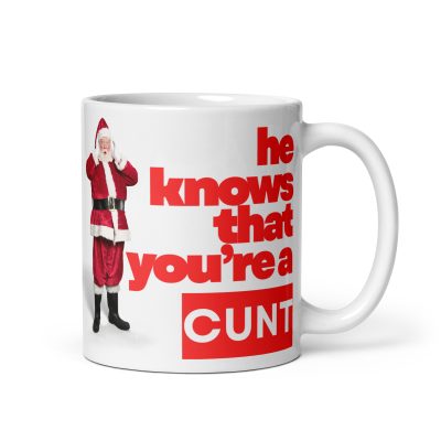 Very Rude Offensive Secret Santa Mug Gift For Christmas
