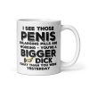 Funny Penis Enlargement Dick Joke Mug Secret Santa Mug