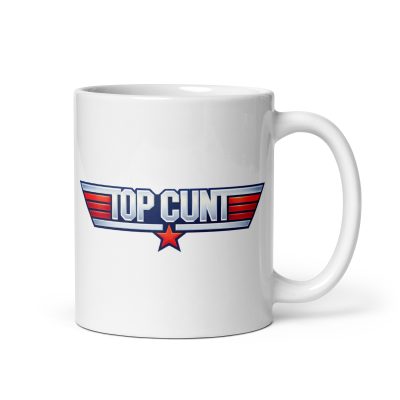 Top Cunt Mug, a bold and funny Secret Santa gift for the biggest personality in the office