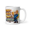 Funny Fathers Day Mug For Bald Farting Beer Drinkers
