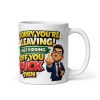 Sorry You’re Leaving Off You Fuck Then Rude New Job Mug