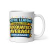 Leaving Job Mug For Adequate Average Colleagues