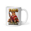 Dad Lord Of The Man Cave Mug Gift Fathers Day Birthday