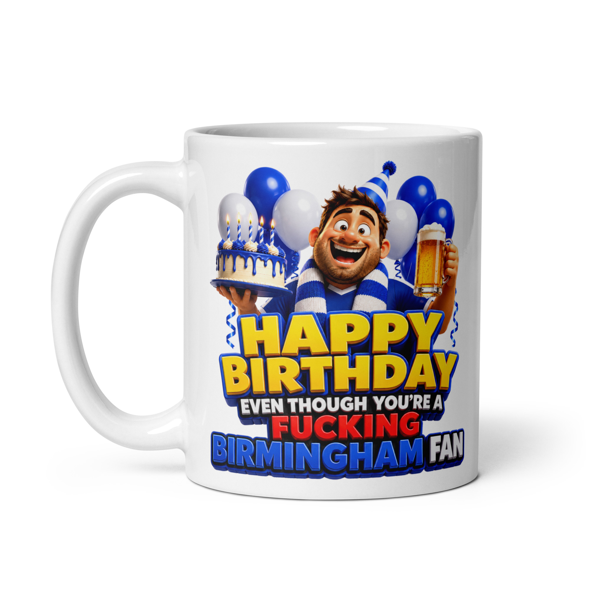 Birthday Gift Mug For Birmingham Fans Cheeky Rude Mugs