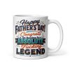 Cheeky Fathers Day Mug Congrats On Raising A Fucking Legend
