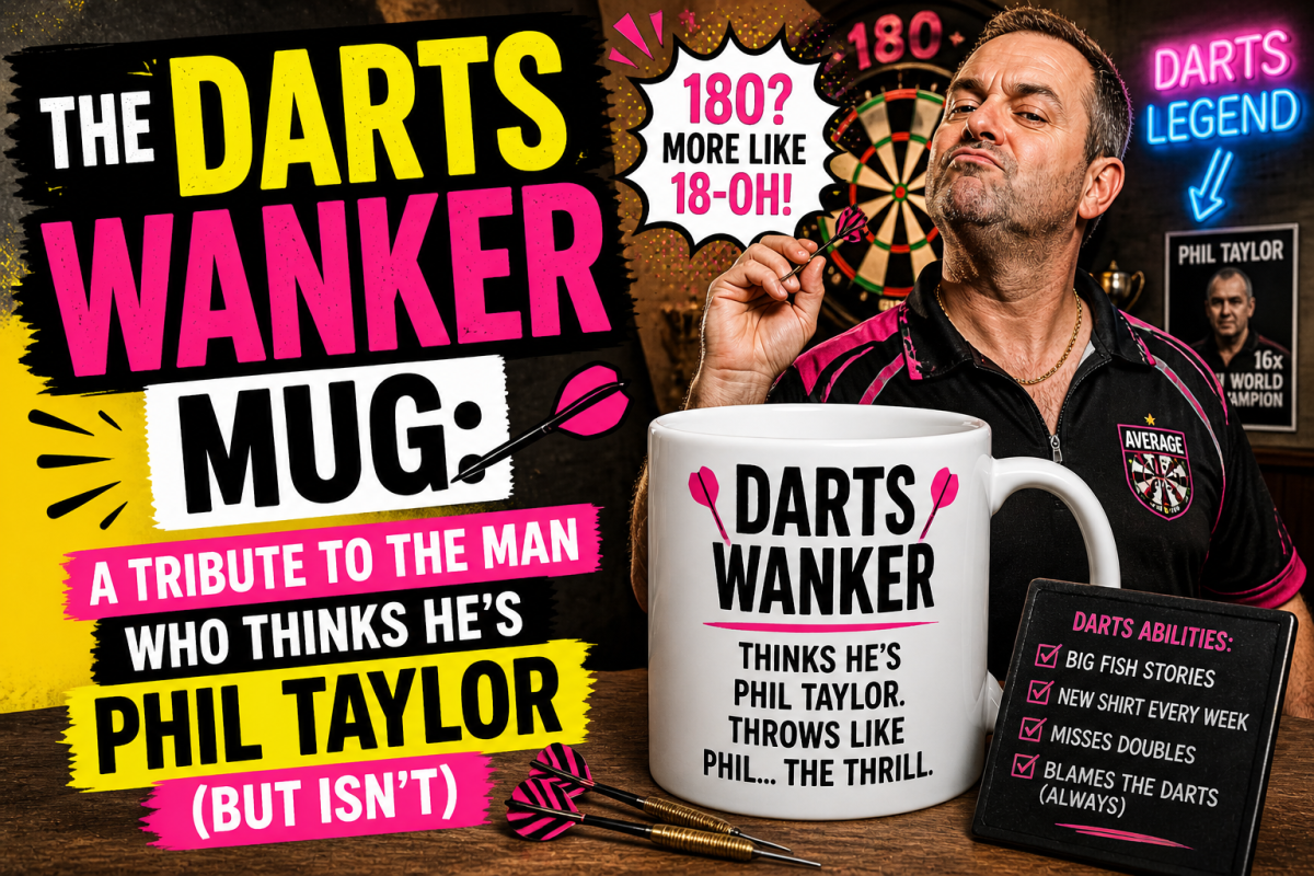 Darts Wanker Mugs