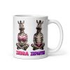 Funny Cheeky Zebra Zepanties Mugs