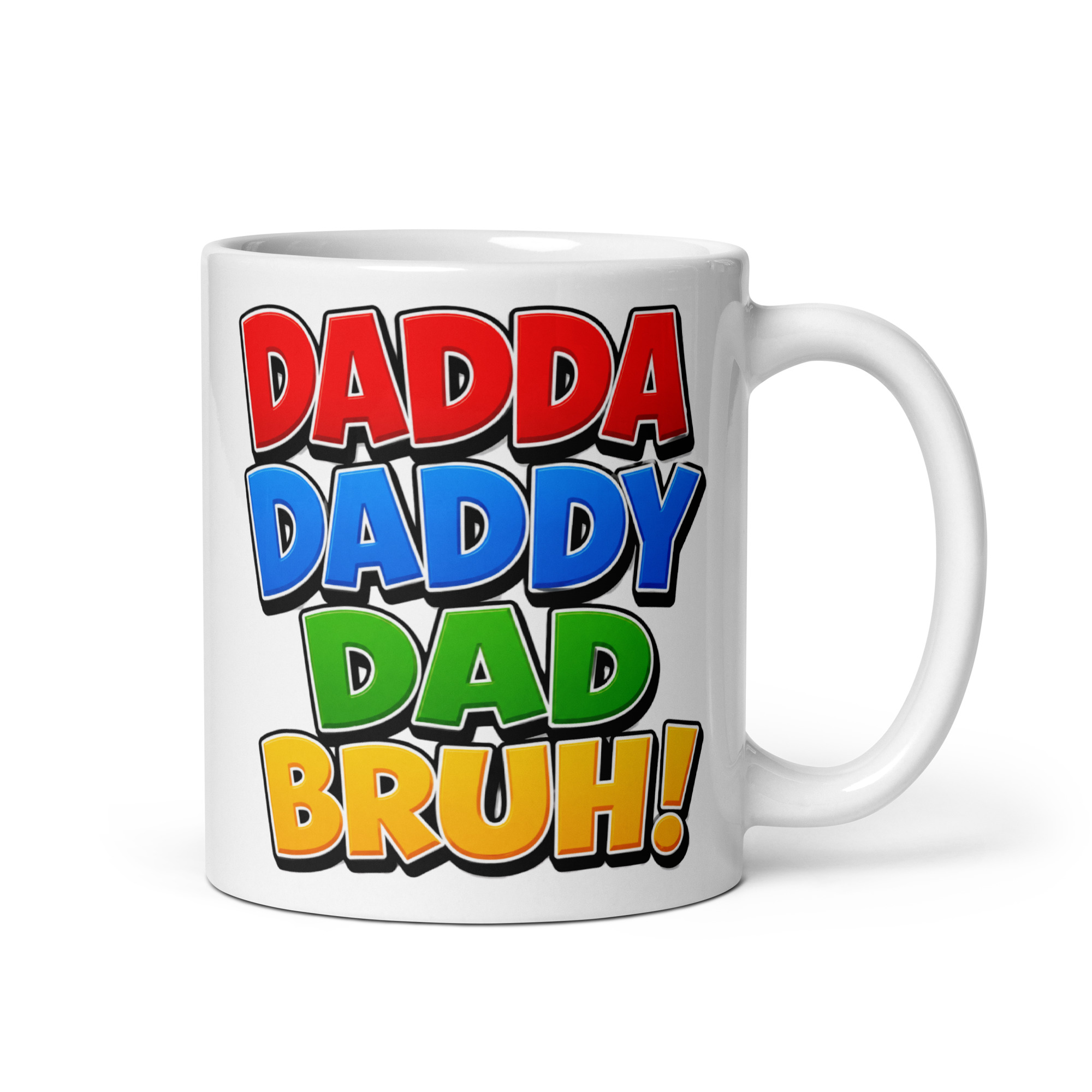 Funny Dad Mug Dadda Daddy Dad Bruh Mugs Fathers Day