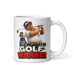 Golf Wanker Mugs Banter Gifts Mug For Golf Mates