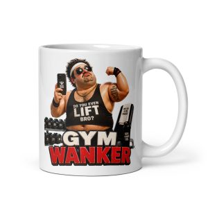 Gym Wanker Mugs Banter Gift Mug For Gym Mates