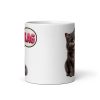 Cute Rude Cat Mug You Slag Cheeky Gift Mugs Grey Cats