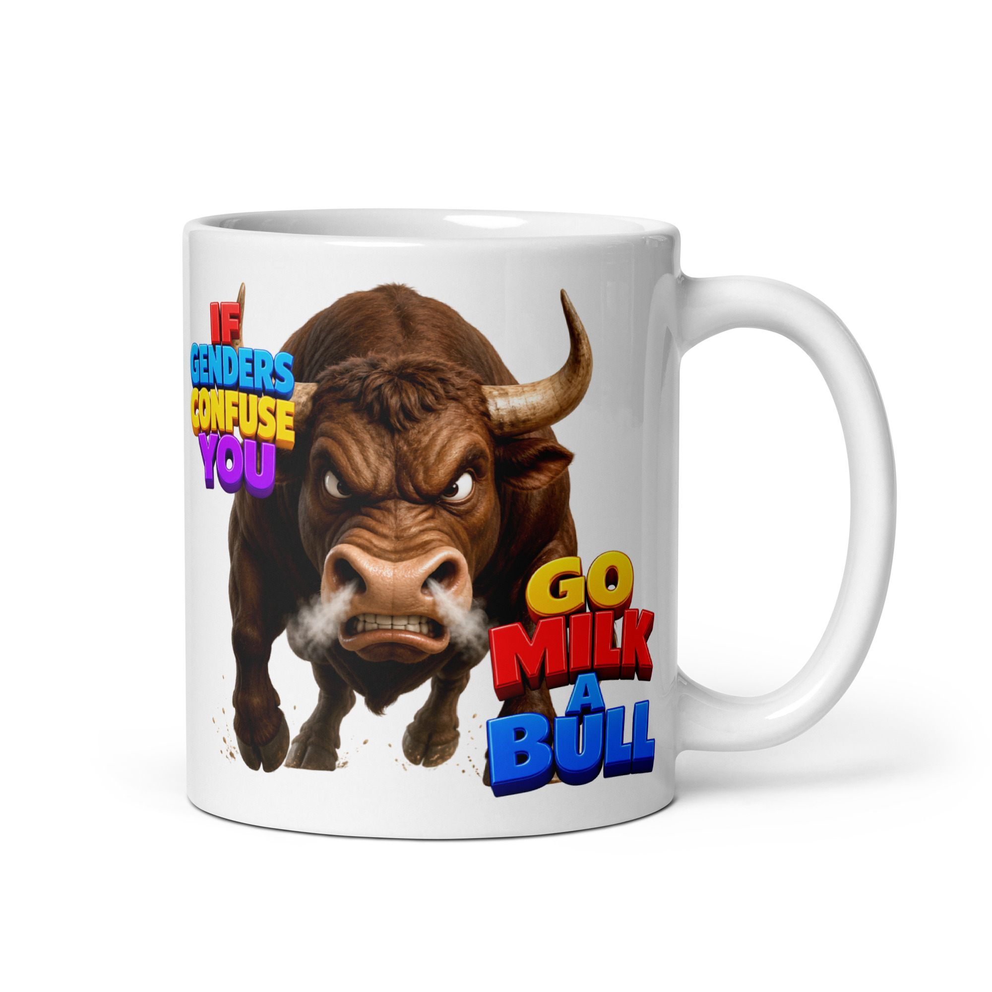 If Genders Confuse You Go Milk A Bull Mug