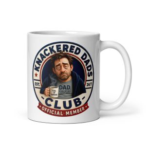 Knackered Dads Club Mug Funny Gift Mugs For Dad