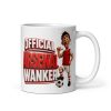 Official Arsenal Wanker Mug Funny Rude Gift Mugs