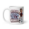 Official Aston Villa Wanker Mug Funny Rude Gift Mugs