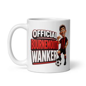Official Bournemouth Wanker Mug Funny Rude Gift Mugs