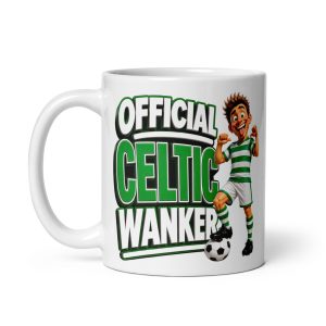 Official Celtic Wanker Mug Funny Rude Gift Mugs