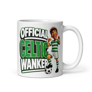 Official Celtic Wanker Mug Funny Rude Gift Mugs