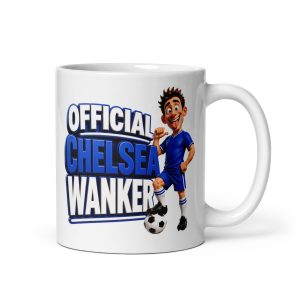 Official Chelsea Wanker Mug Funny Rude Gift Mugs
