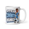 Official Coventry City Wanker Mug Funny Rude Gift Mugs