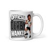 Official Derby Wanker Mug Funny Rude Gift Mugs