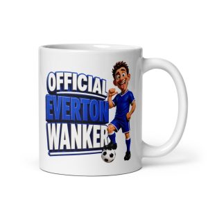 Official Everton Wanker Mug Funny Rude Gift Mugs