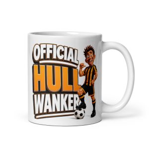 Official Hull City Wanker Mug Funny Rude Gift Mugs