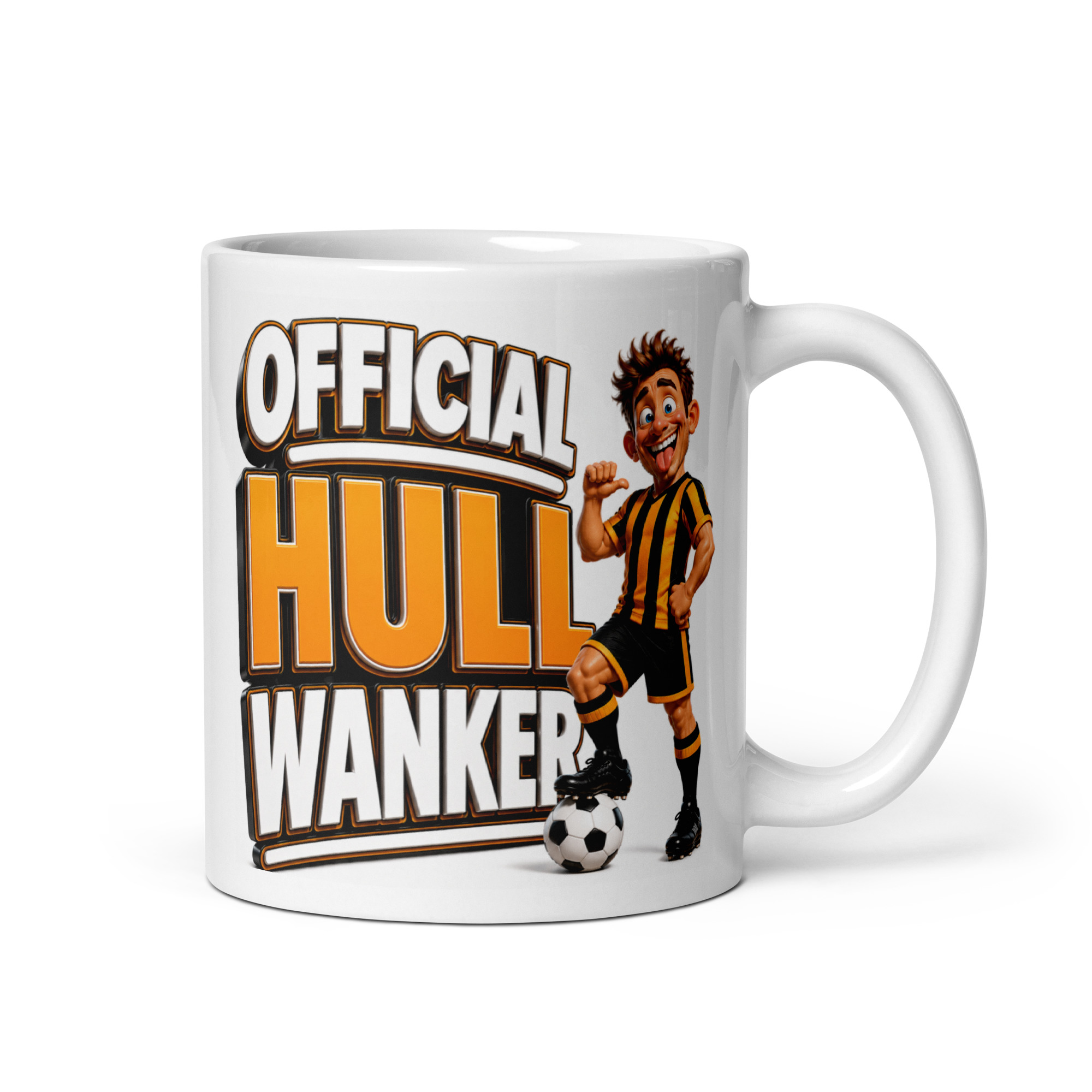 Official Hull City Wanker Mug Funny Rude Gift Mugs