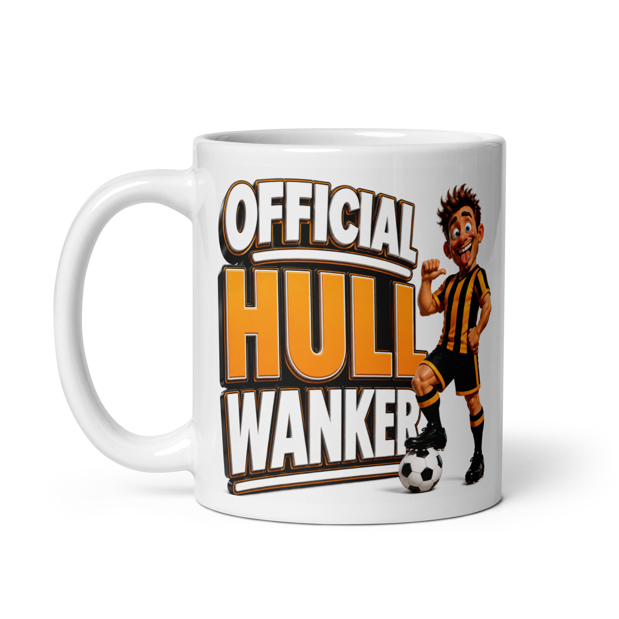 Official Hull City Wanker Mug Funny Rude Gift Mugs