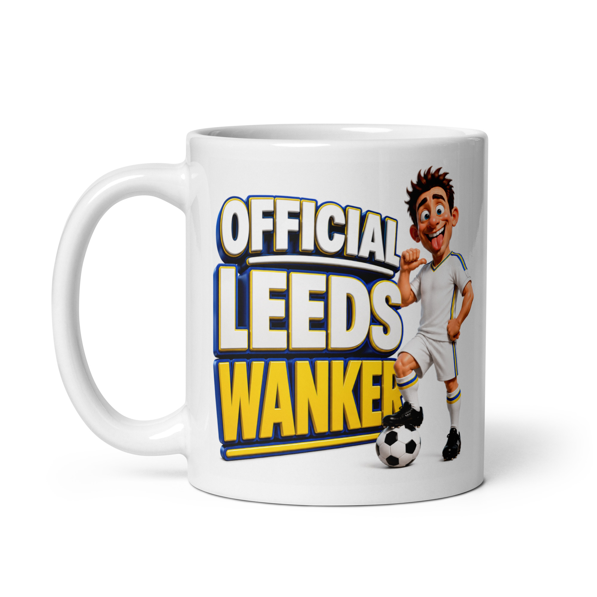 Official Leeds Wanker Mug Funny Rude Gift Mugs