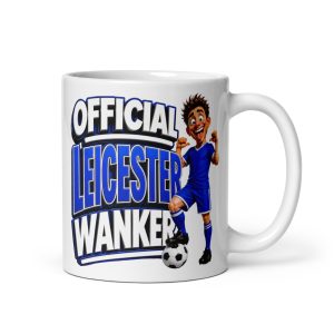 Official Leicester City Wanker Mug Funny Rude Gift Mugs