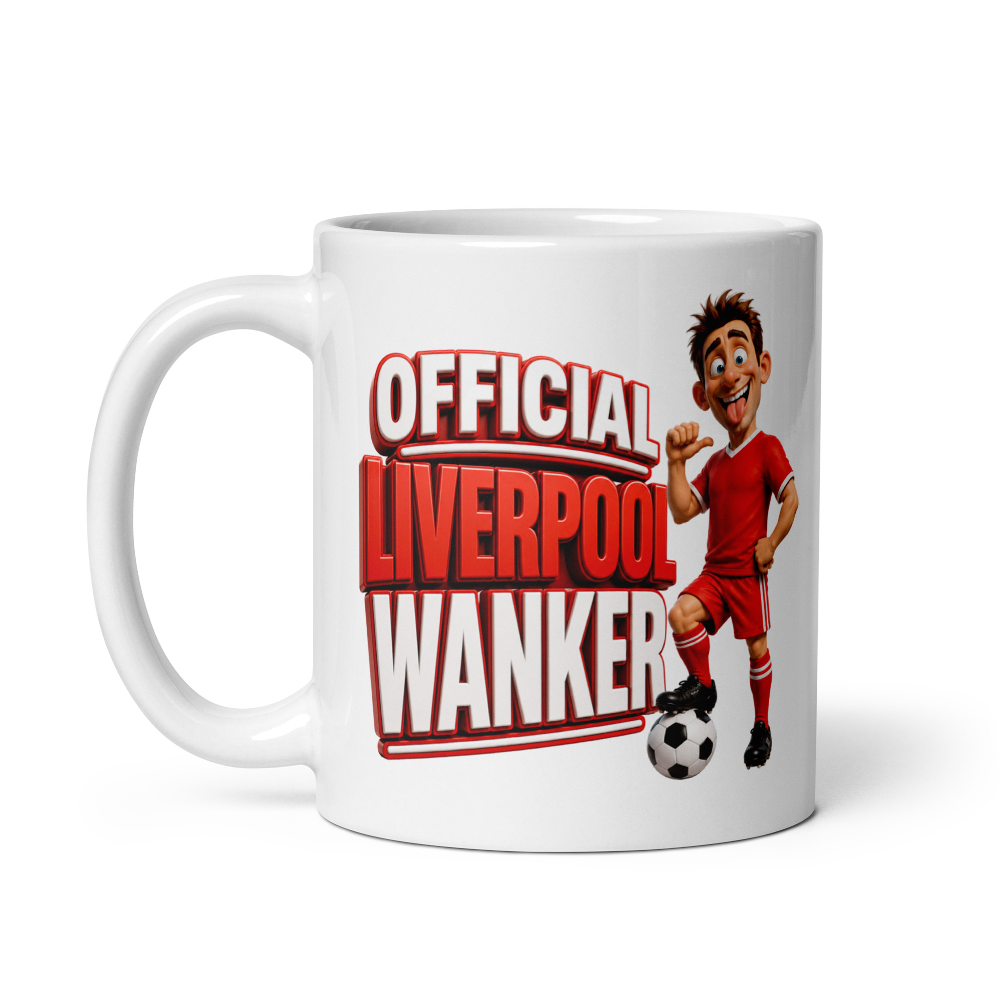 Official Liverpool Wanker Mug Funny Rude Gift Mugs