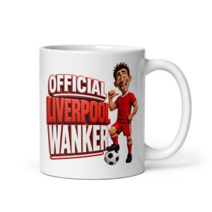 Official Liverpool Wanker Mug Funny Rude Gift Mugs
