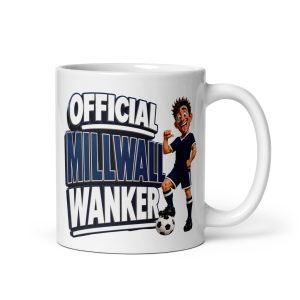 Official Millwall Wanker Mug Funny Rude Gift Mugs