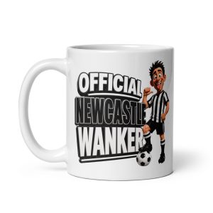 Official Newcastle Wanker Mug Funny Rude Gift Mugs