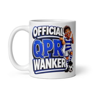 Official QPR Wanker Mug Funny Rude Gift Mugs