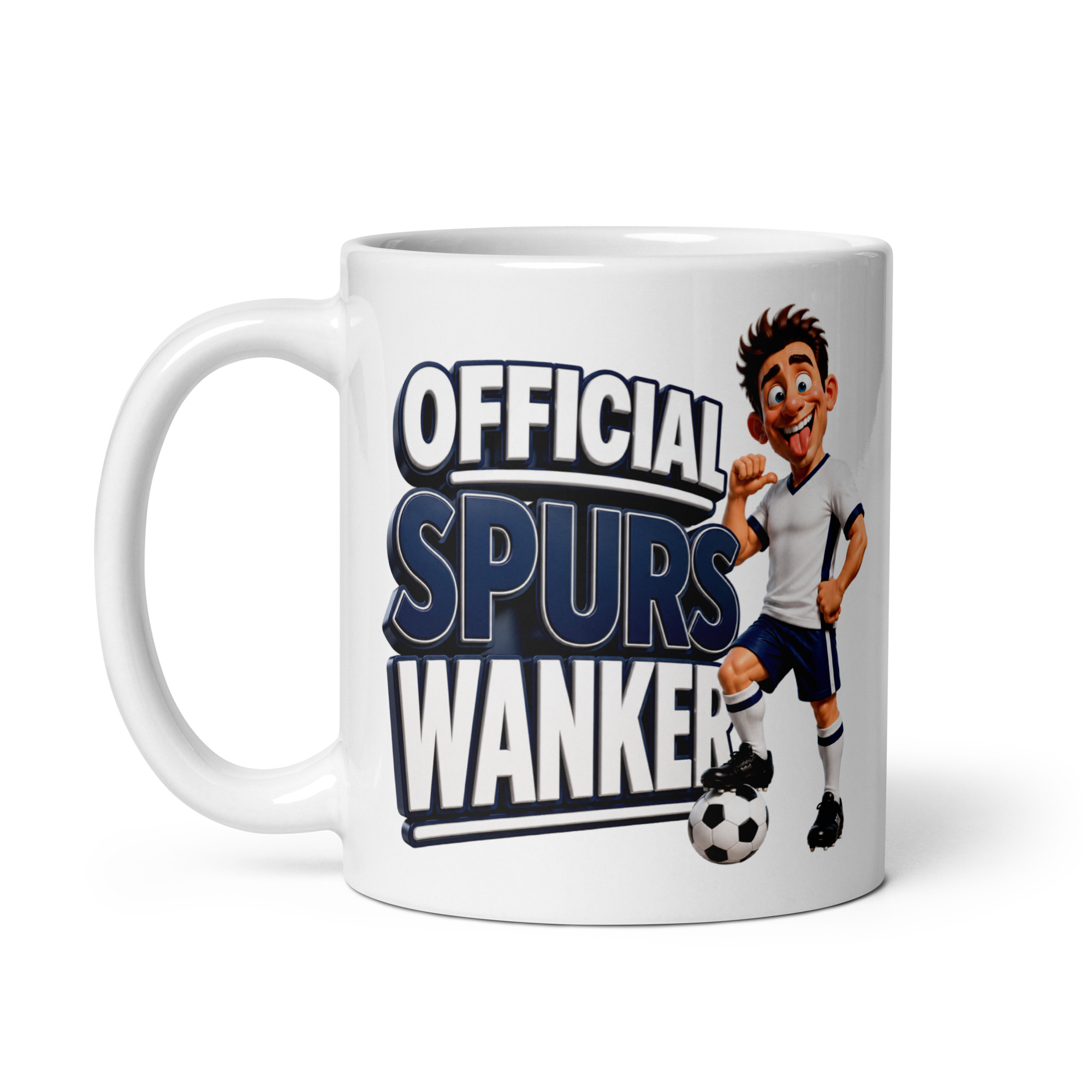 Official Spurs Wanker Mug Funny Rude Gift Mugs