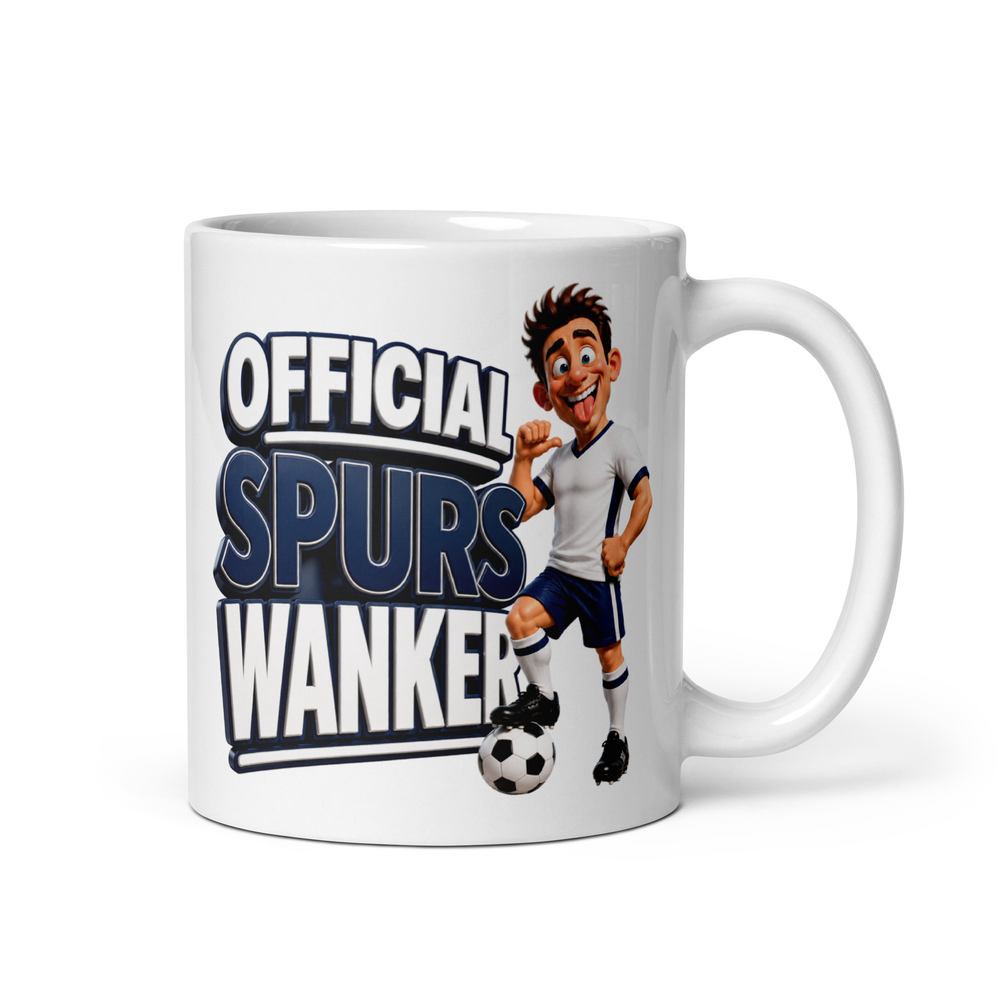 Official Spurs Wanker Mug Funny Rude Gift Mugs
