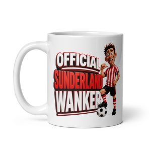 Official Sunderland Wanker Mug Funny Rude Gift Mugs