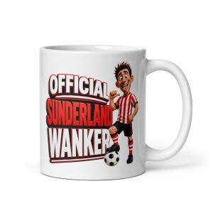 Official Sunderland Wanker Mug Funny Rude Gift Mugs
