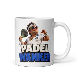 Padel Wanker Mugs Banter Gifts For Padel Player Mates