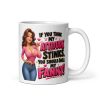 Rude Funny Mugs For Her Attitude Stinks Fanny Stinks