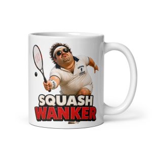Squash Wanker Mugs Banter Gifts Mug For Squash Mates