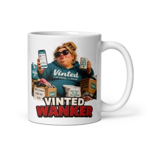 Vinted Wanker Mugs Banter Gifts Mug For Vinted Obsessed Mates
