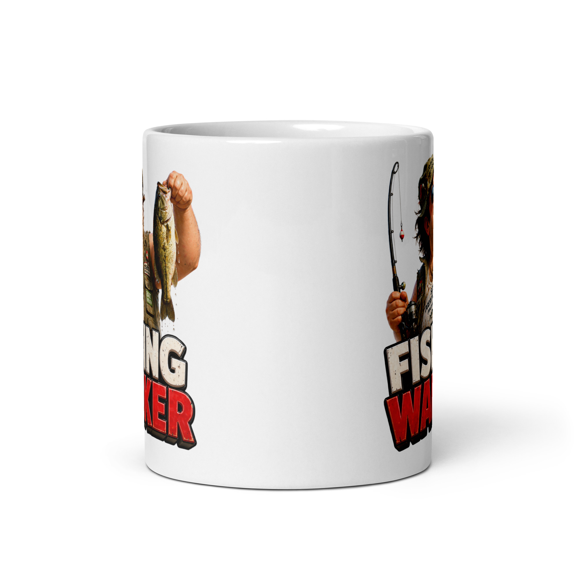 Fishing Wanker Mugs Banter Gifts For Fishing Mates