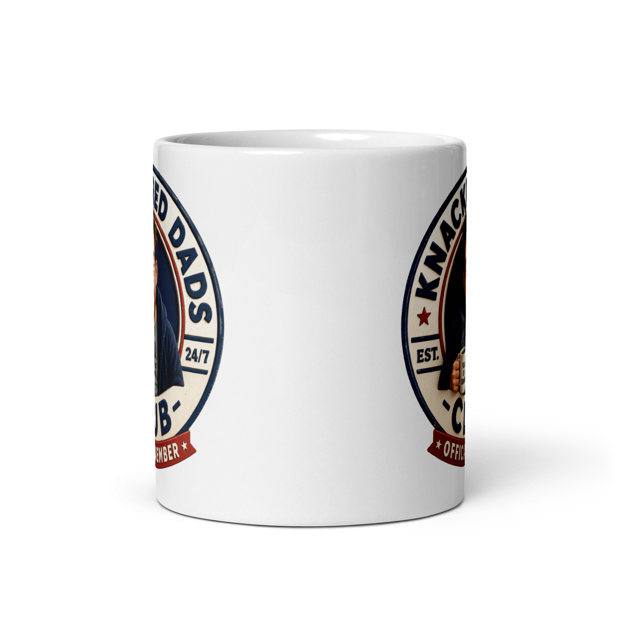 Knackered Dads Club Mug Funny Gift Mugs For Dad